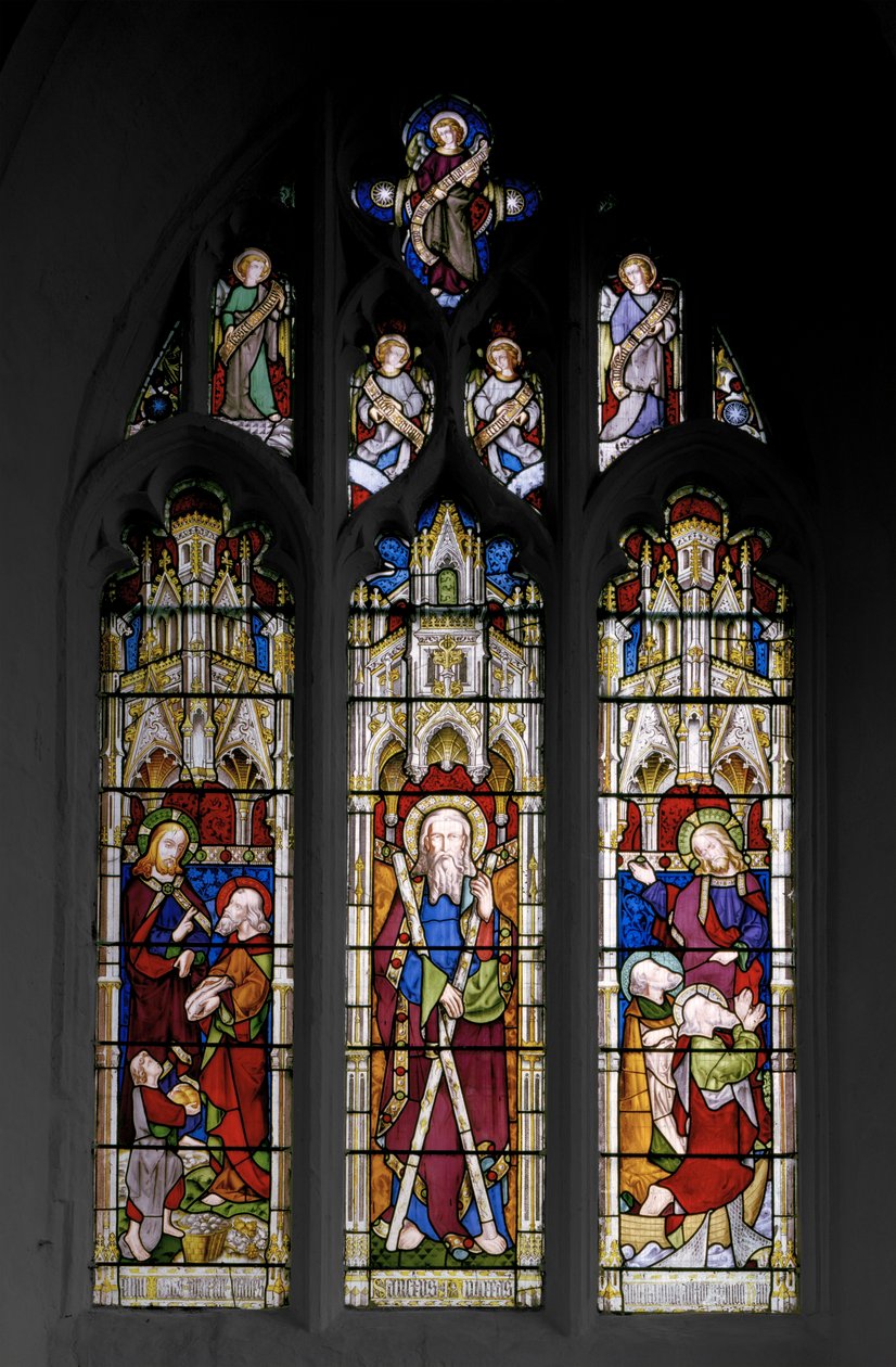 San Andrea e i miracoli di Cristo, 1851 da Augustus Welby Northmore Pugin