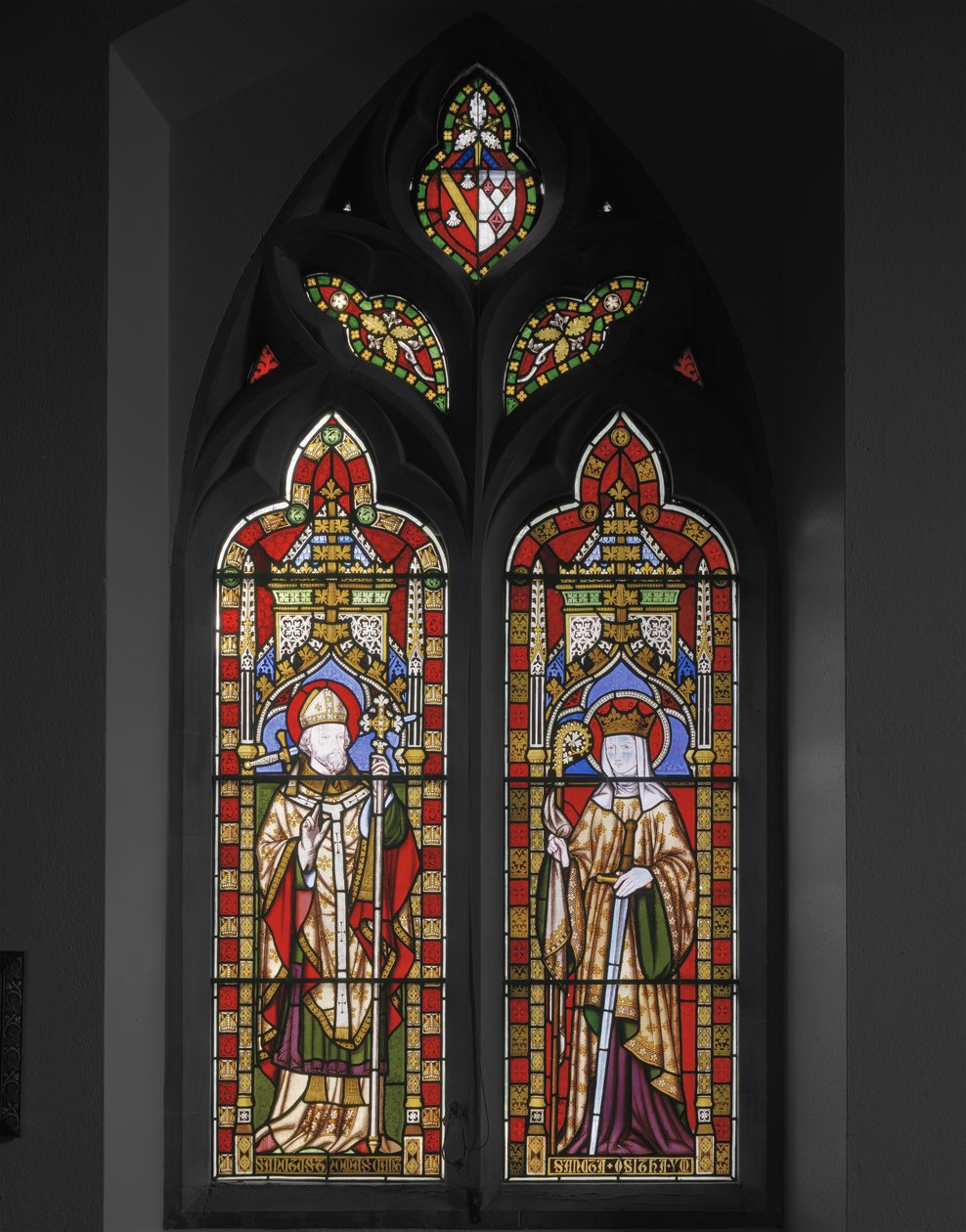 San Tommaso di Canterbury e Santa Osith da Augustus Welby Northmore Pugin