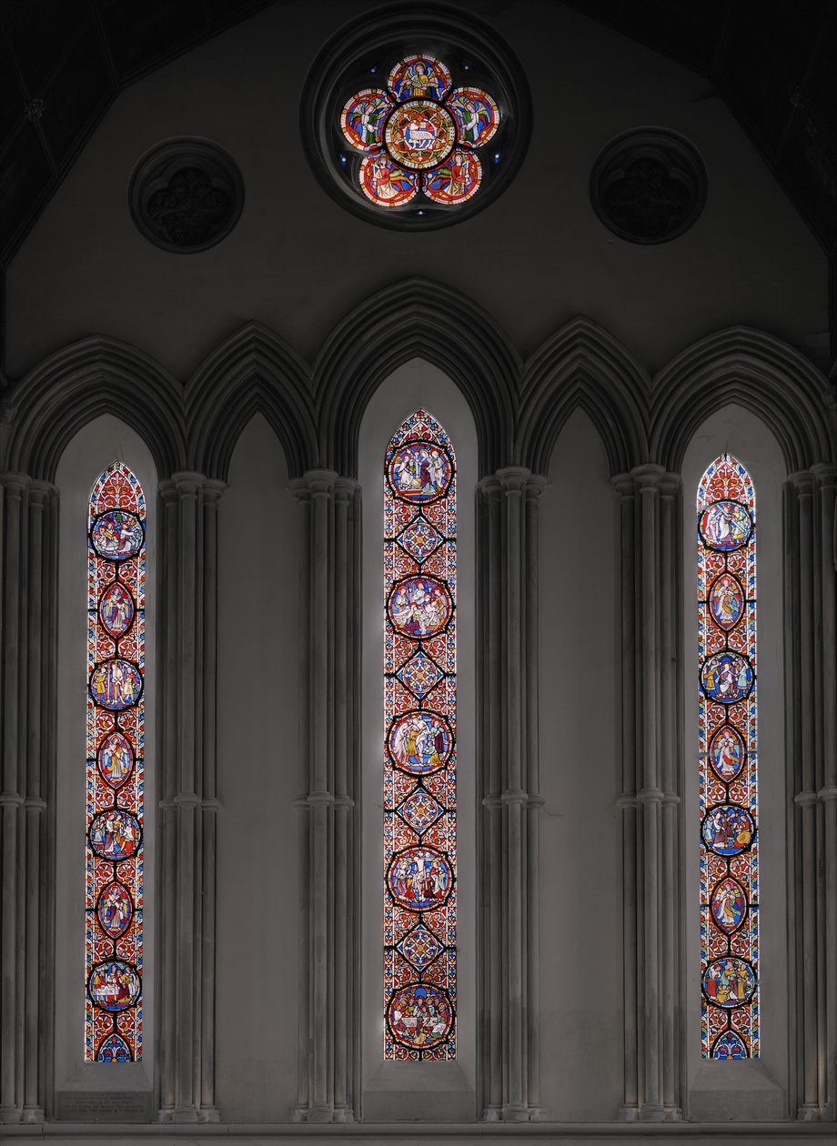 La passione di Cristo, finestra orientale da Augustus Welby Northmore Pugin