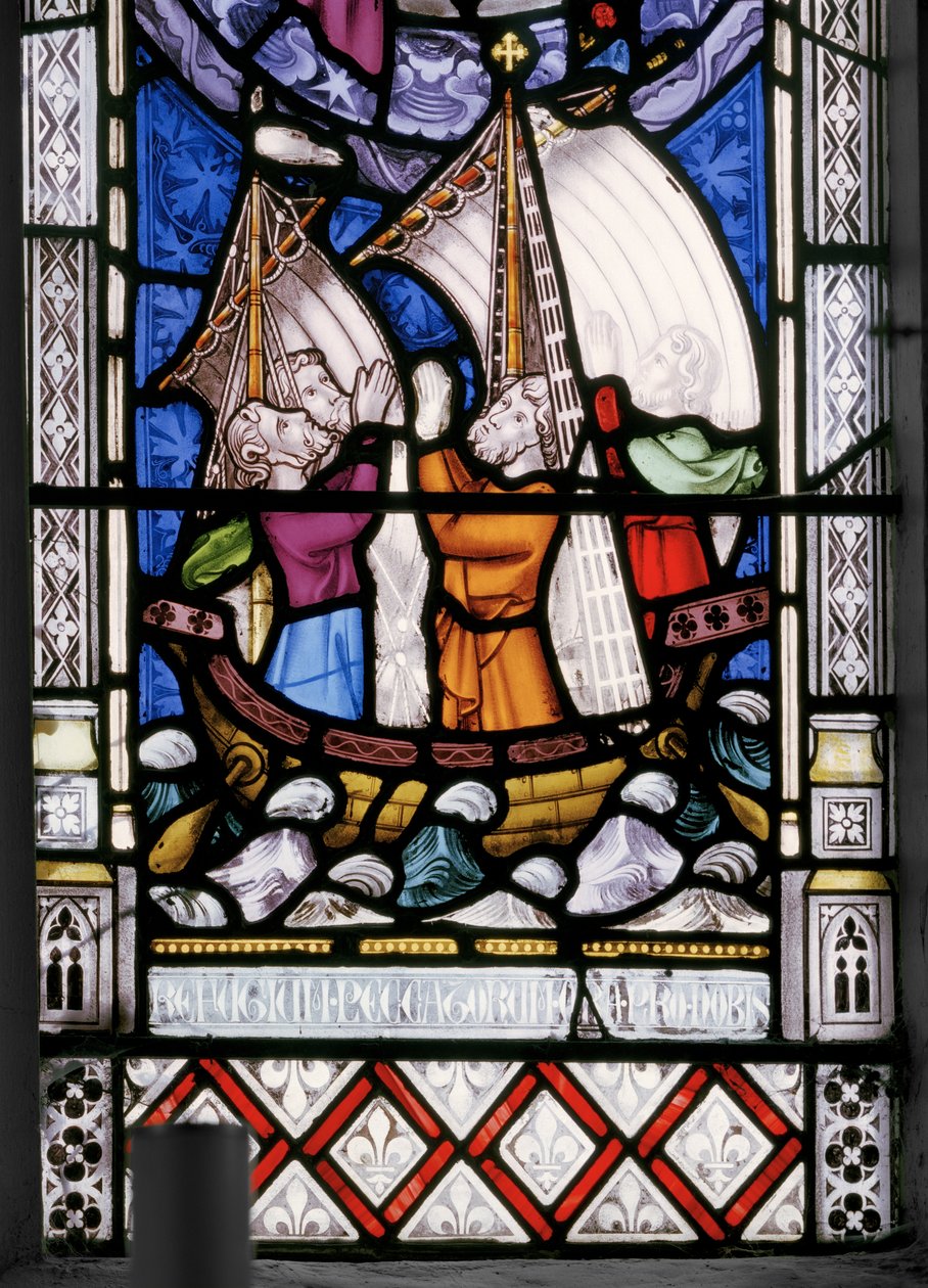 Vergine e Cristo con scene della sua vita (dettaglio) da Augustus Welby Northmore Pugin