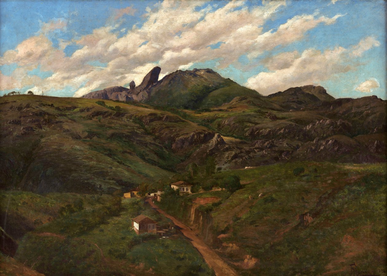 Itacolomi Peak, Ouro Preto da Aurelio de Figueiredo