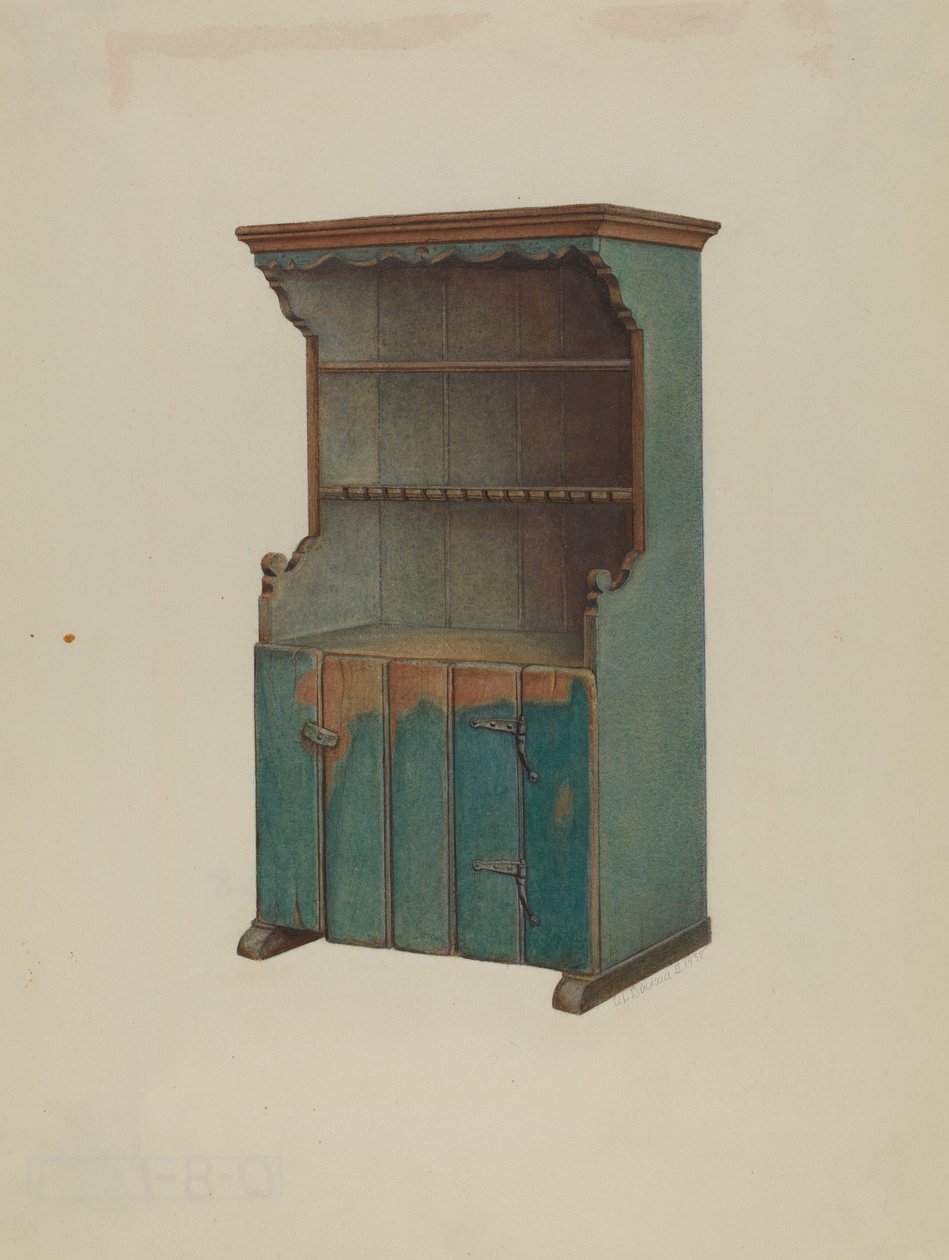 Credenza tedesca della Pennsylvania da Austin L. Davison