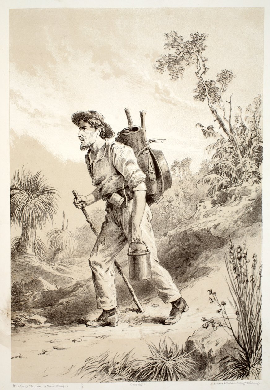 Minatore in viaggio, da La storia dell