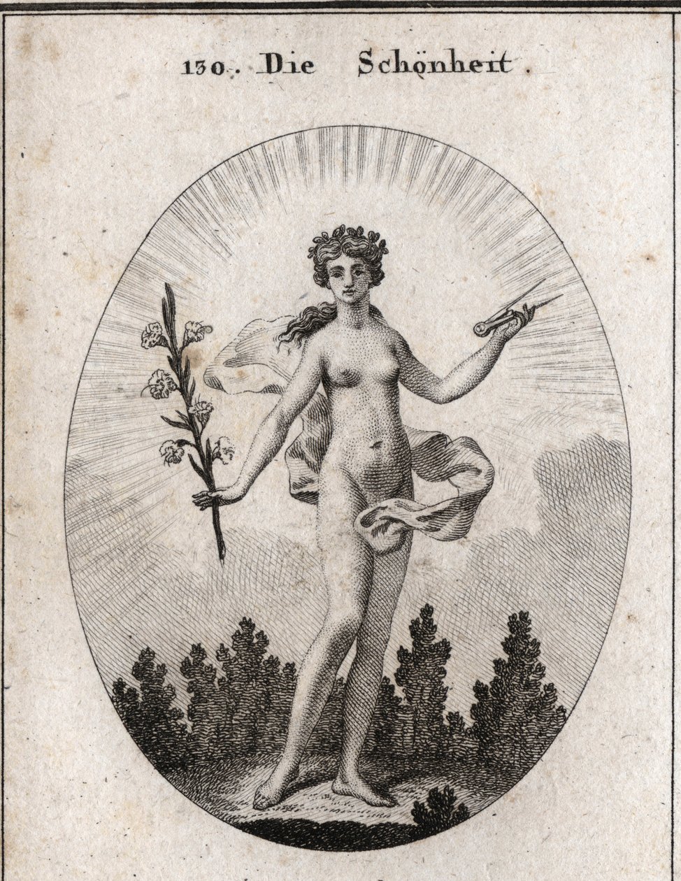 Allegoria della bellezza. Il compasso è l