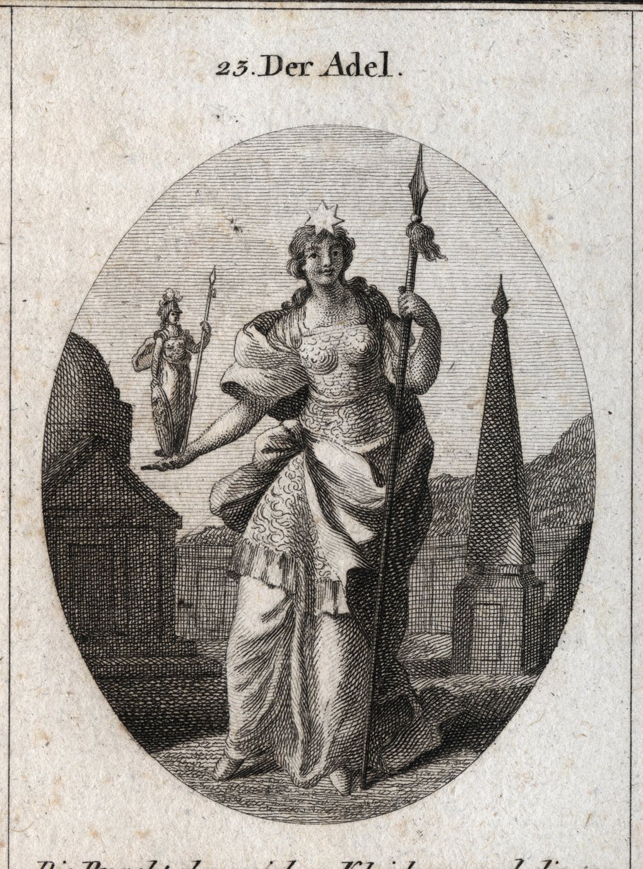 Allegoria della nobiltà. La stella significa l