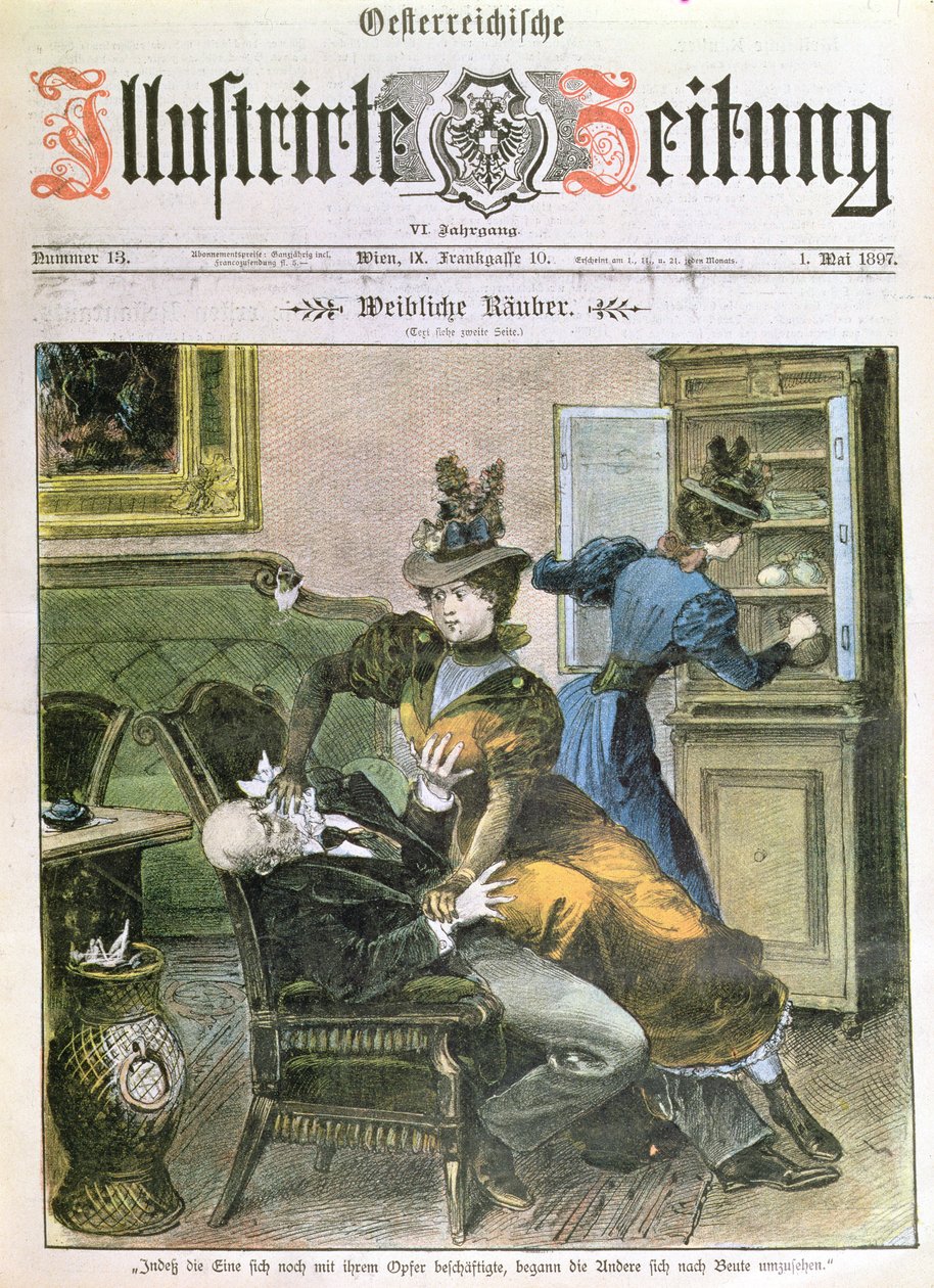 Ladri signore, prima pagina dell