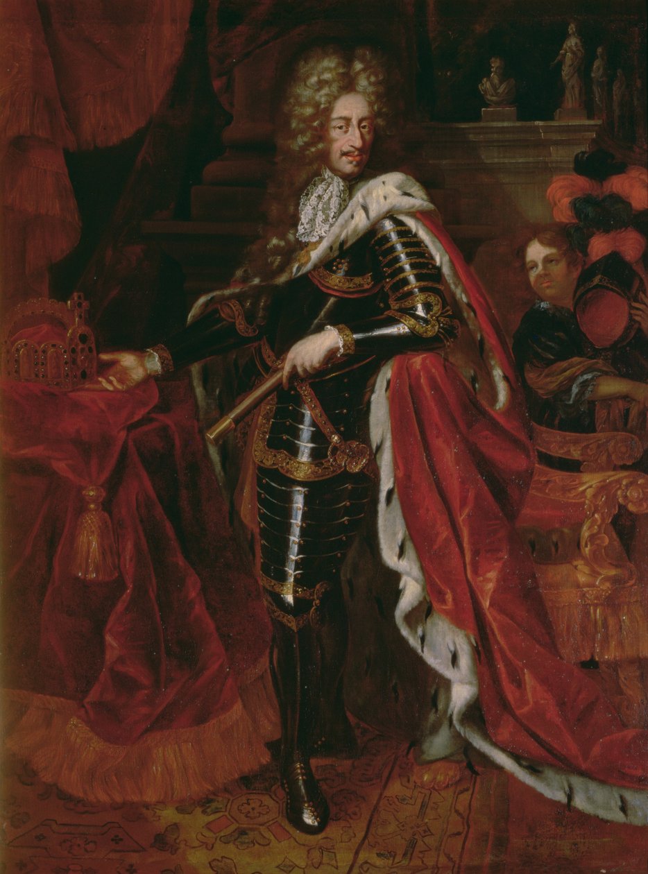Ritratto di Leopoldo I, Sacro Romano Imperatore (1640-1705) da Austrian School