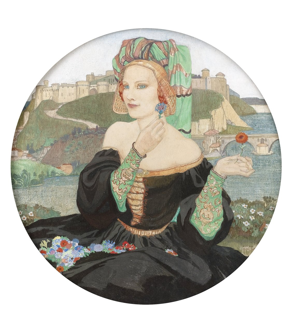 La Chria, c.1929 (dettaglio) da Averil Mary Burleigh