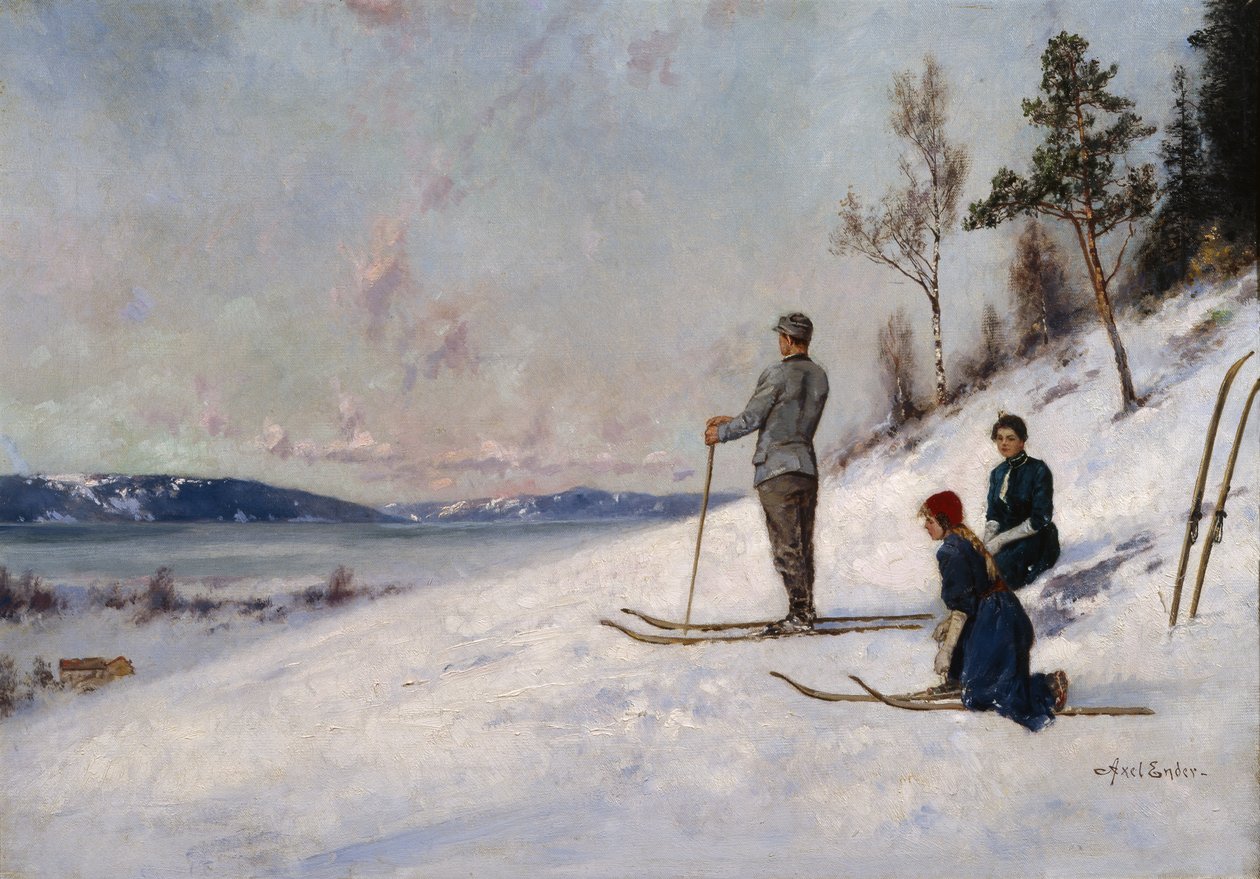 Scialpinista da Axel Hjalmar Ender