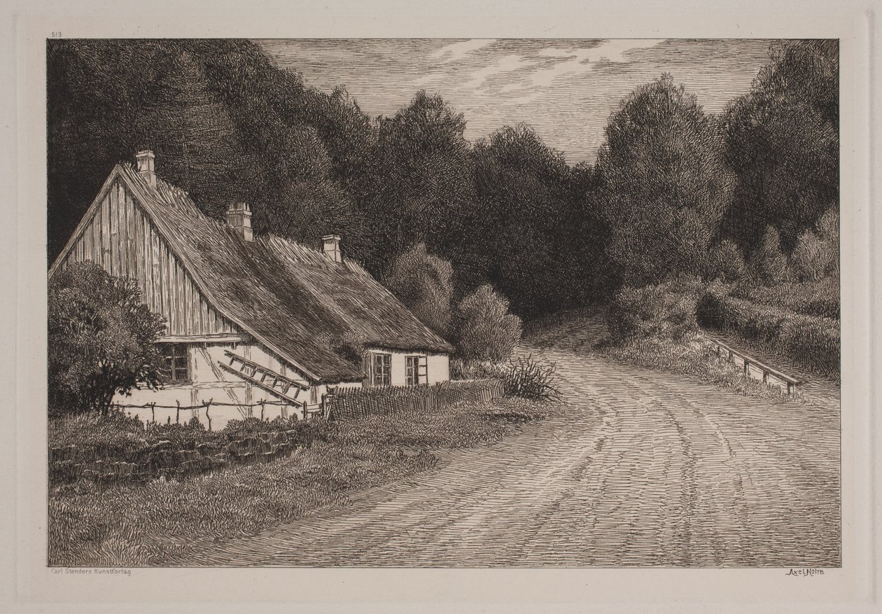 Casa contadina vicino alla foresta da Axel Holm