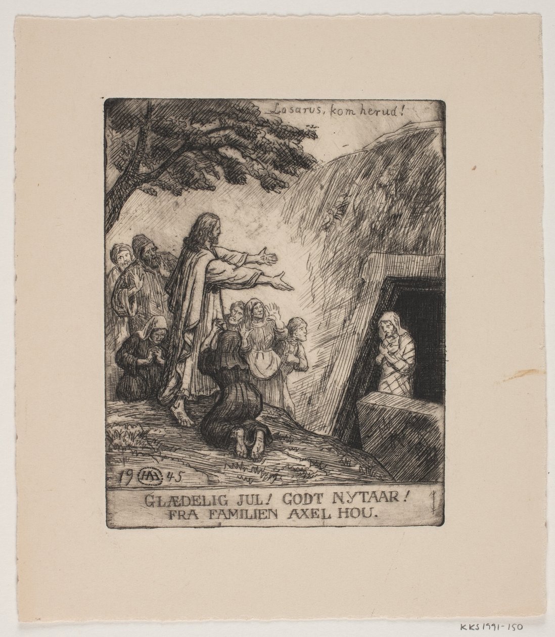Cartolina di Natale e Capodanno da Axel Hou