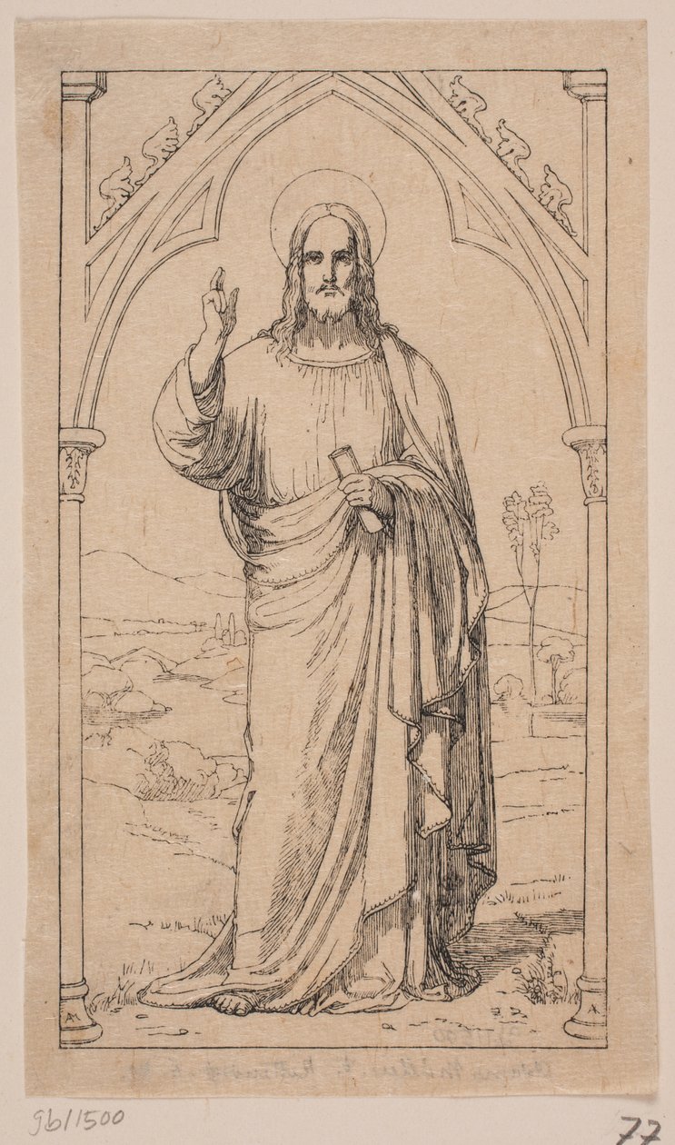 Cristo benedicente da Axel Theodor Kittendorff