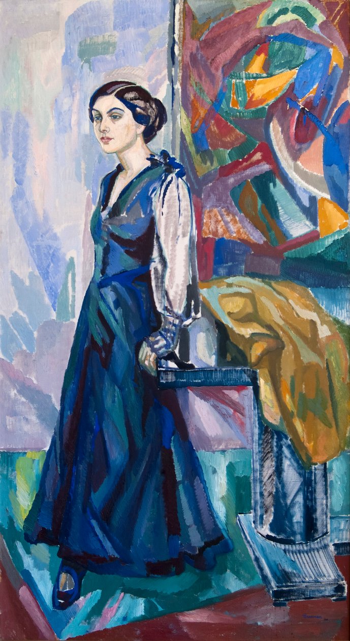 Ritratto di Mrs. Carin Östberg da Axel Törneman
