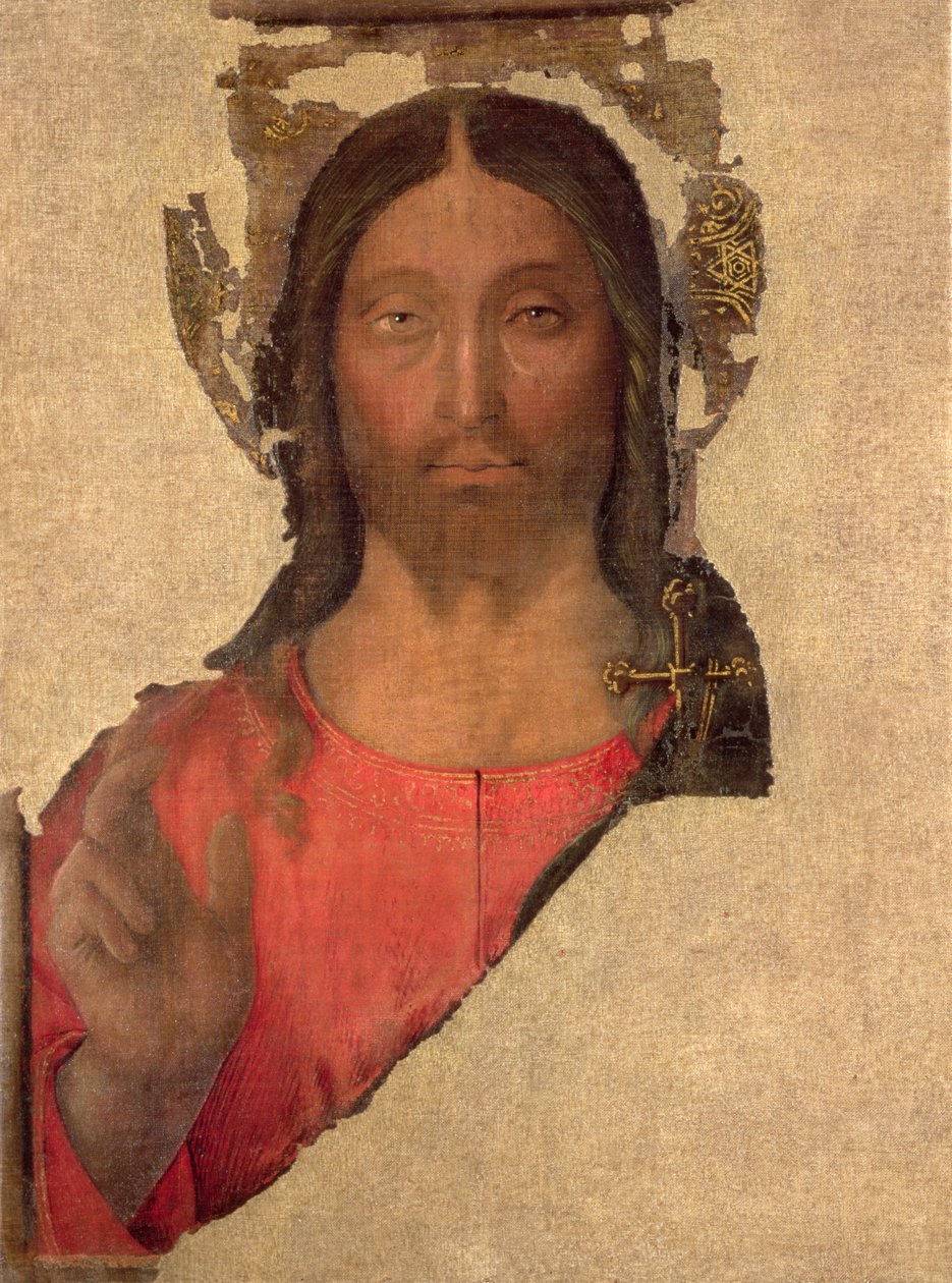 La Benedizione di Cristo da B. Suardi Bramantino