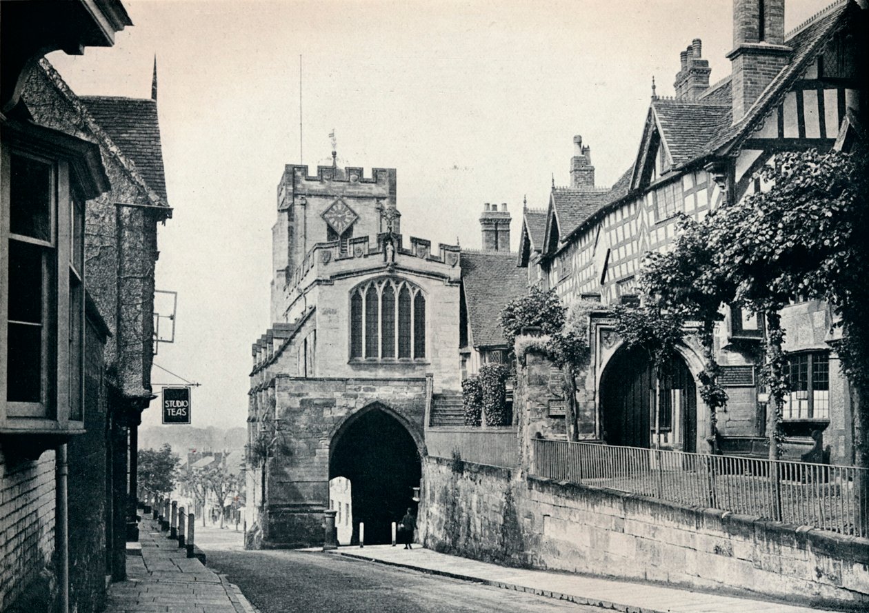 Chiesa di San Giacomo sopra West Gate, Warwick, Warwickshire da BC Clayton