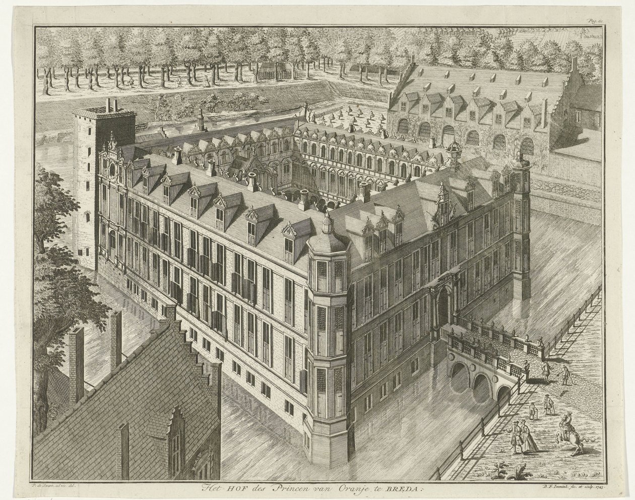 Castello di Breda da B.F. Immink