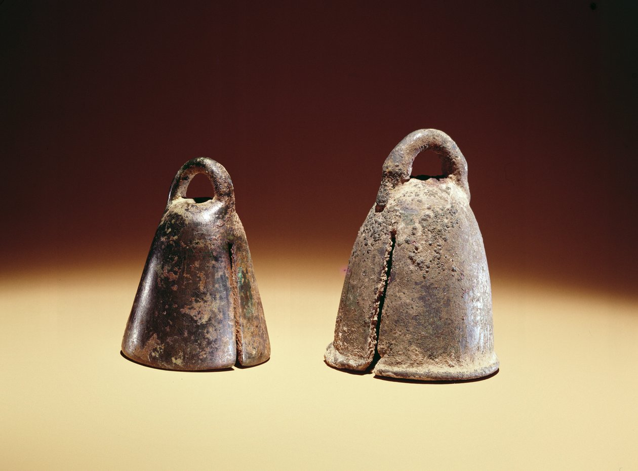 Campanelli per cavalli, da Babilonia, Iraq, c.700 a.C. da Babylonian