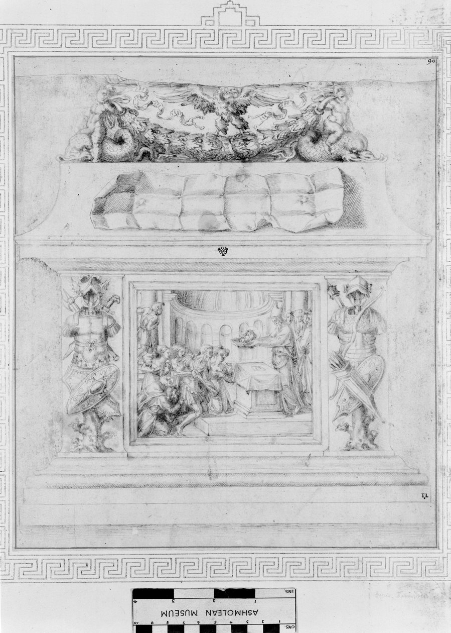 Decorazione di un cofanetto da Baccio Bandinelli