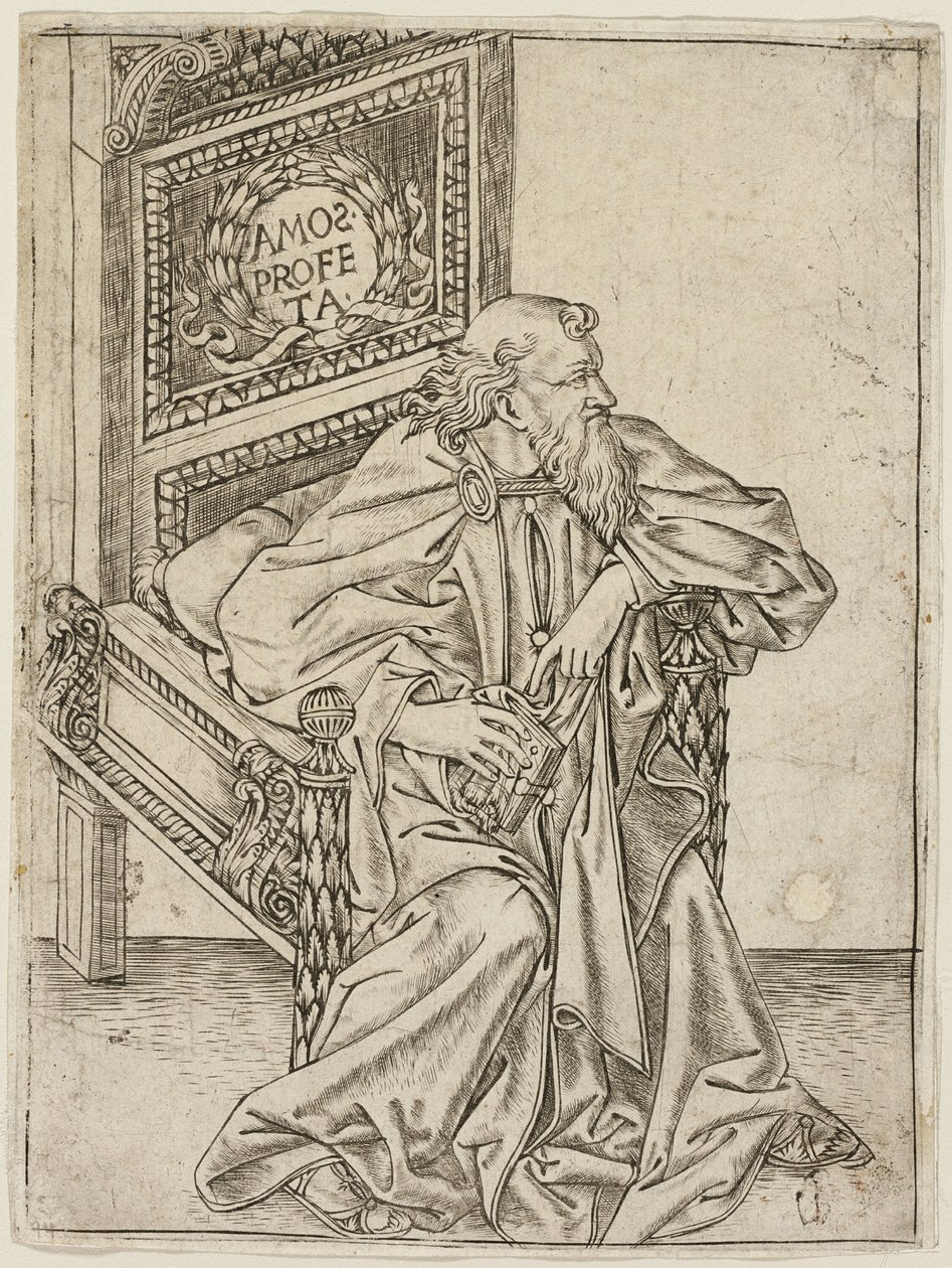 Il profeta Amos da Baccio Baldini