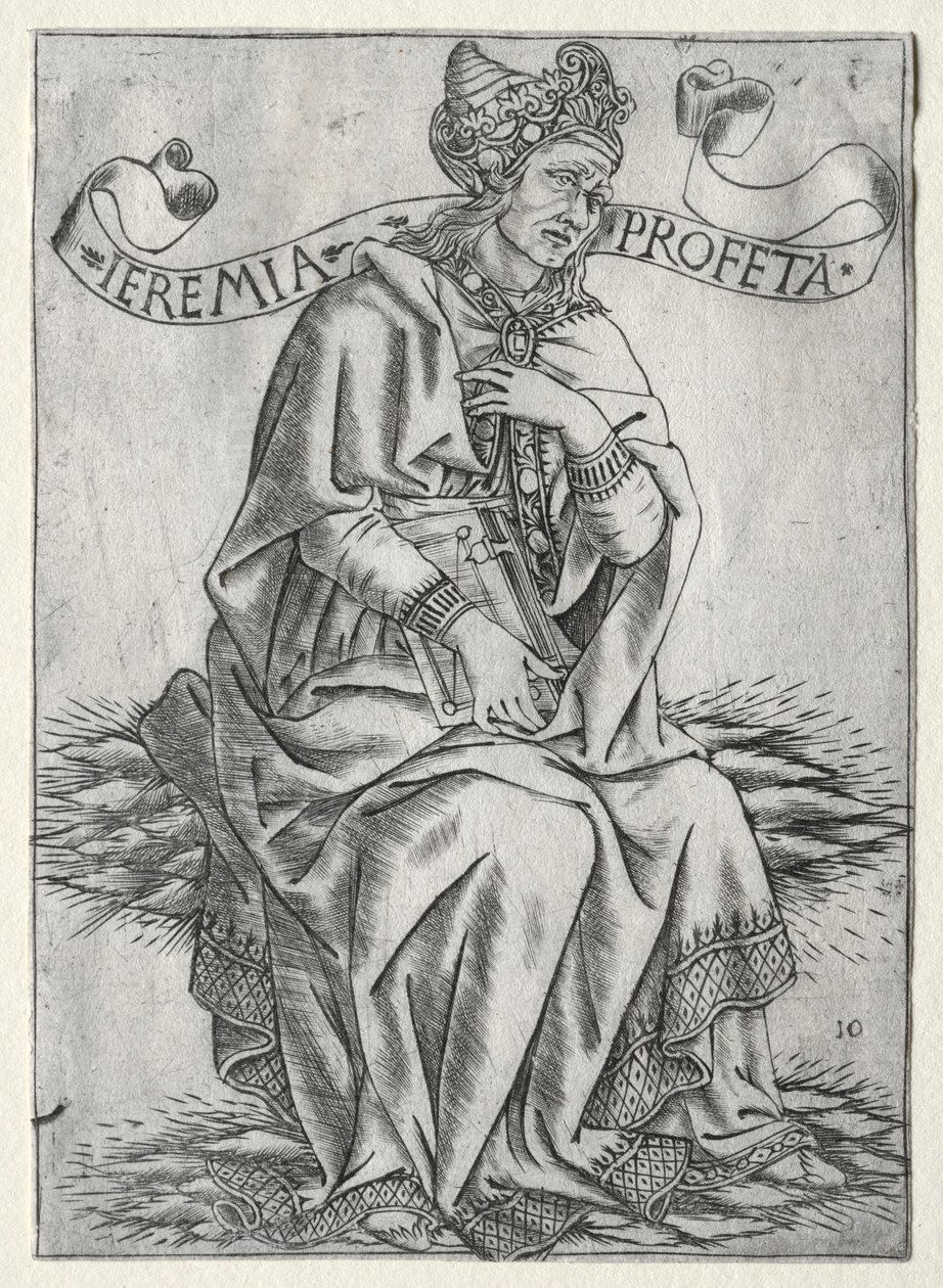 I Profeti: Geremia da Baccio Baldini