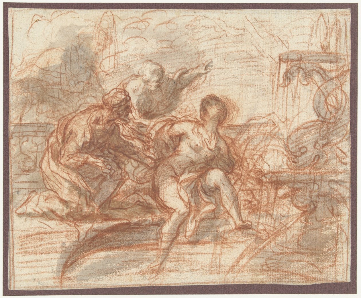 Susanna e i vecchioni da Baldassare Franceschini (attributed to)