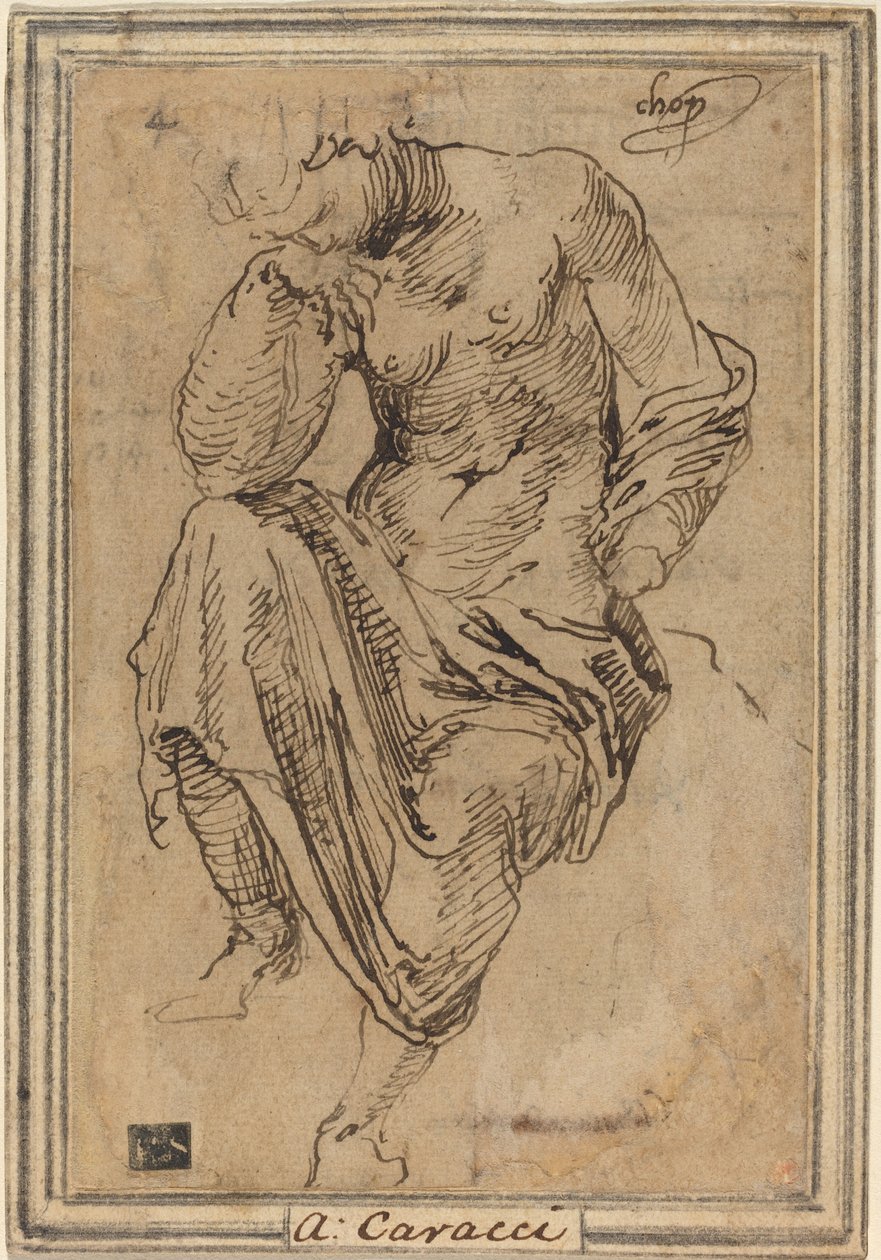 Figura Femminile Seduta dopo l