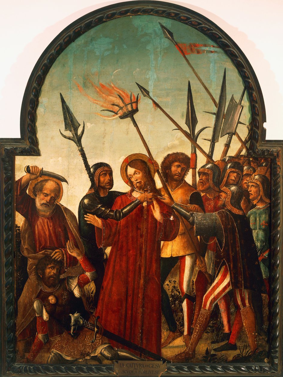 Cattura di Cristo da Baldassare di Matteo Carrari