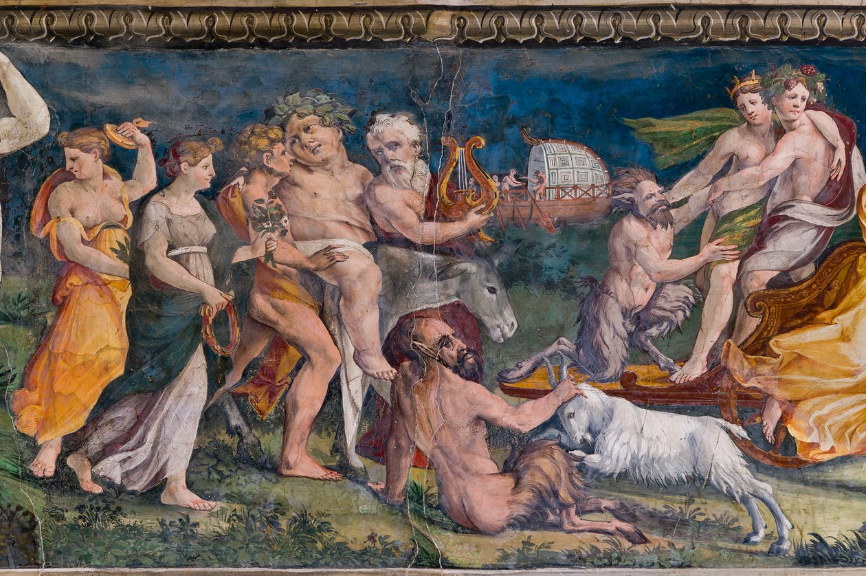Tiaso di Dioniso da Baldassarre Peruzzi