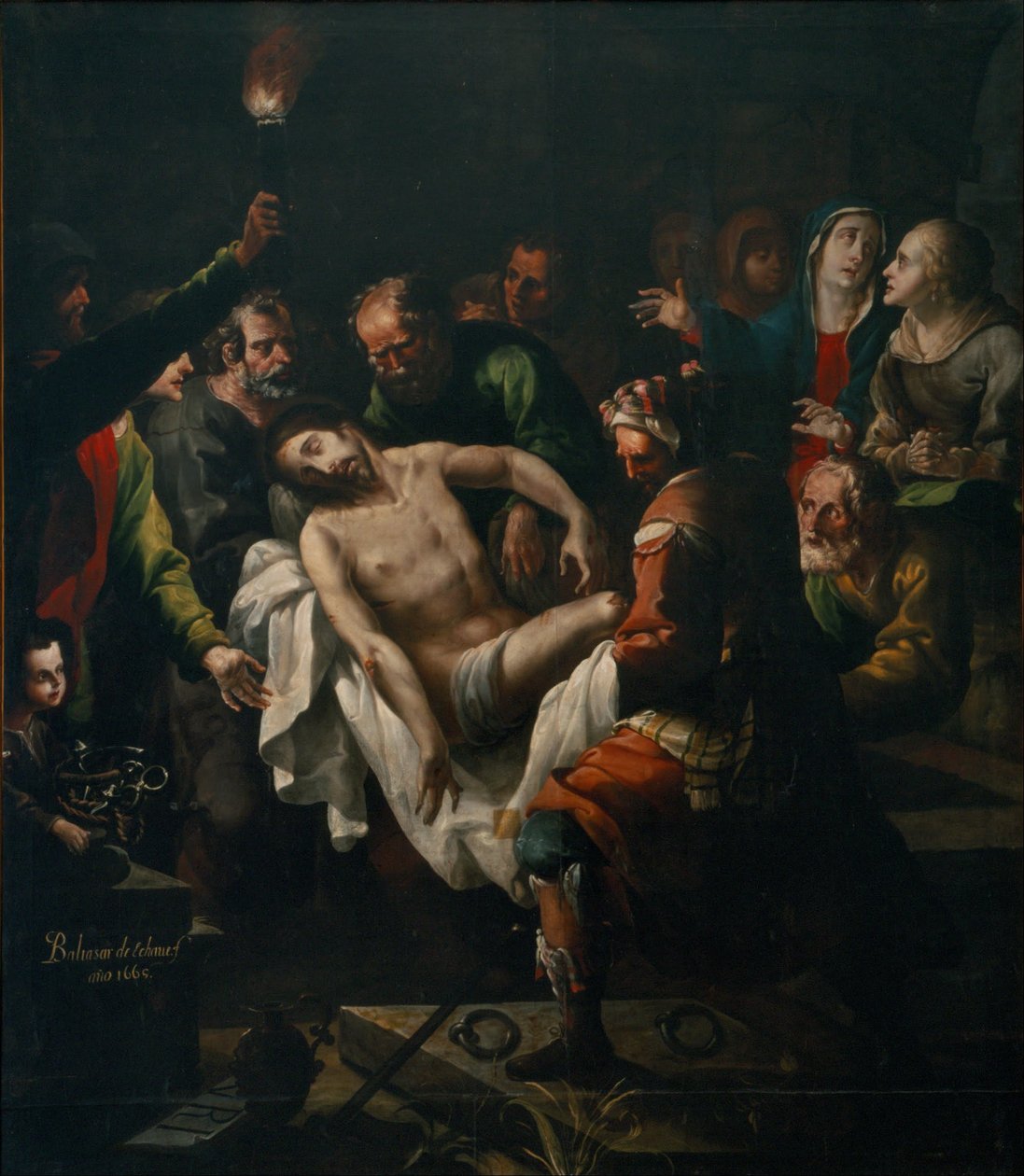 La sepoltura di Cristo da Baltasar de Echave y Rioja