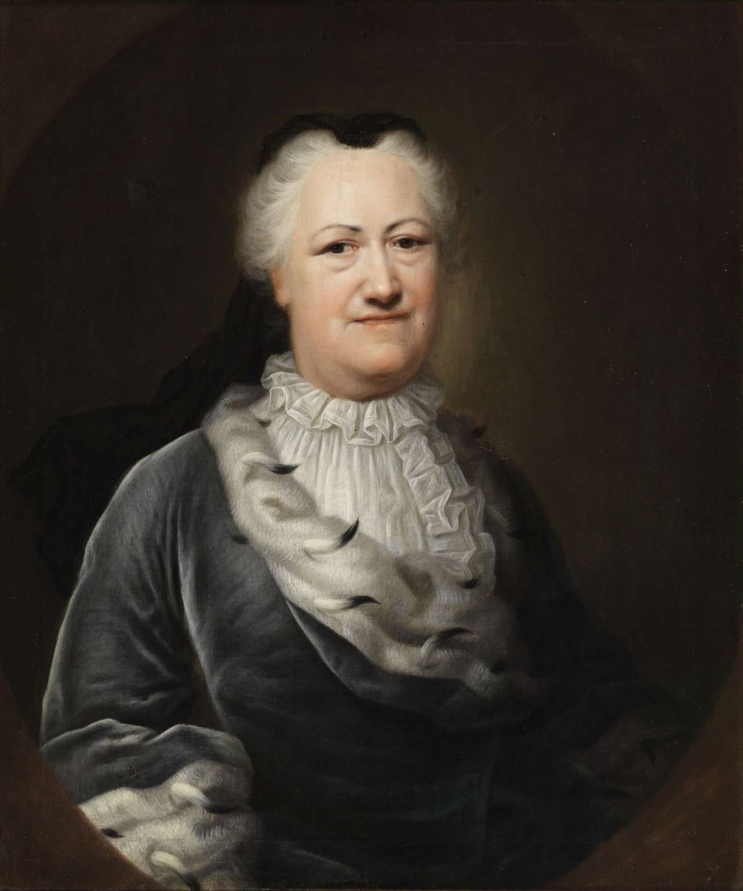 Ritratto di Elisabeth Sophie Marie, Principessa di Brunswick-Wolfenbüttel 1683-1767, 1747 da Balthasar Denner
