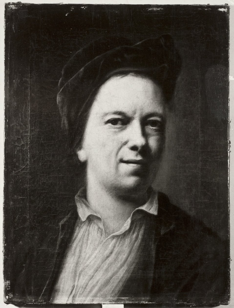 Ritratto di un uomo, forse un autoritratto da Balthasar Denner