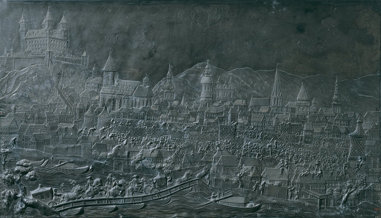 La cavalcata di Maria Teresa sul colle dell
