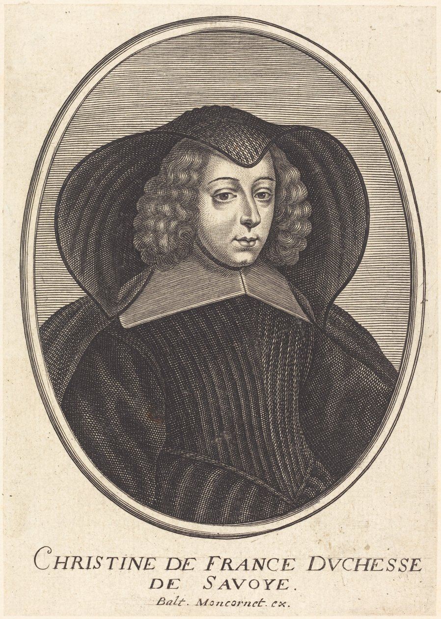 Cristina di Francia da Balthasar Moncornet