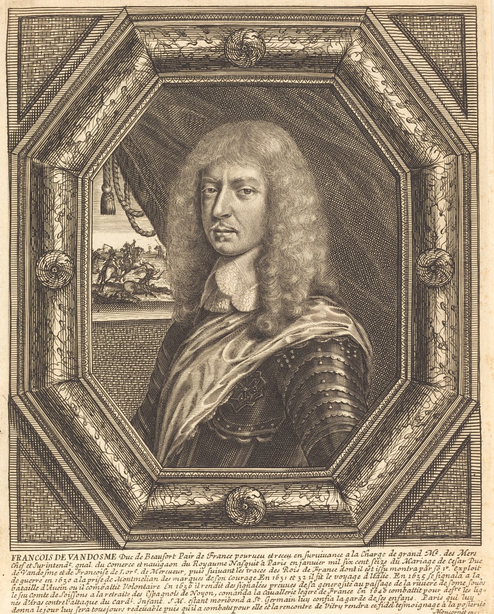 François de Vendôme, Duca di Beaufort da Balthasar Moncornet