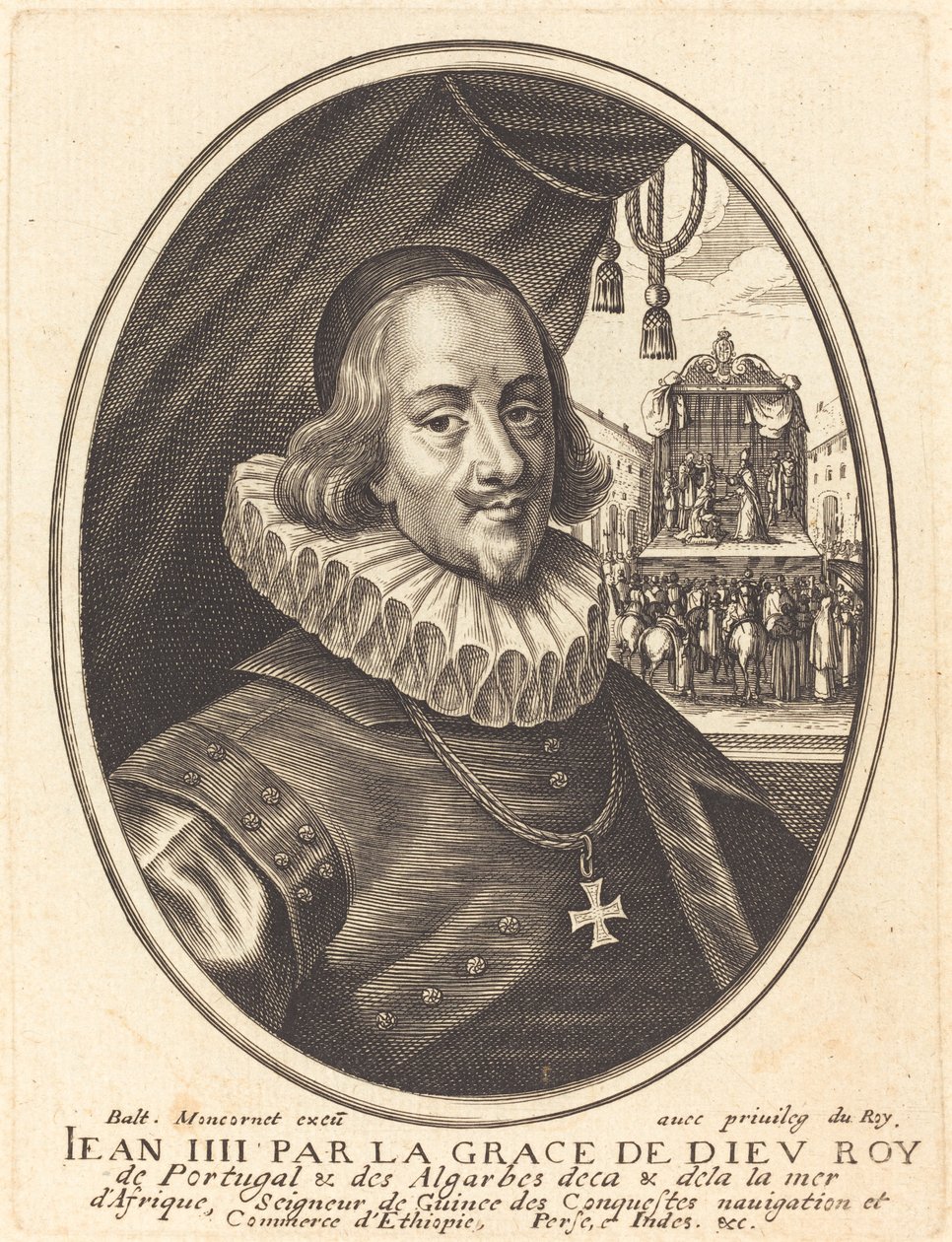 Giovanni IV, Duca di Braganza da Balthasar Moncornet