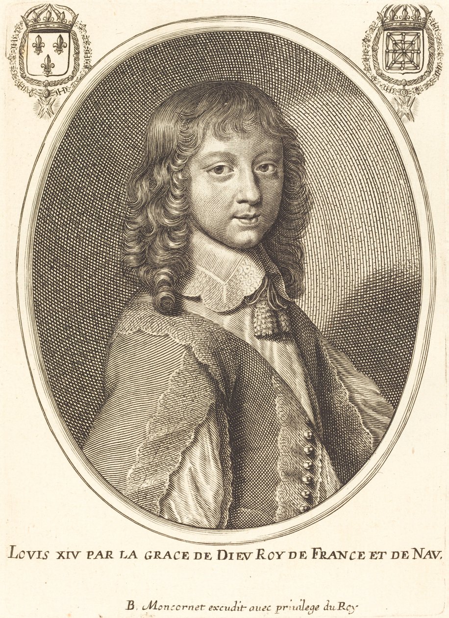 Luigi XIV da Balthasar Moncornet