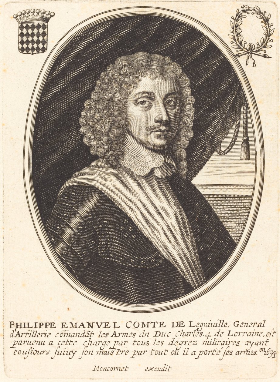 Philippe Emmanuel, Conte di Ligneville da Balthasar Moncornet