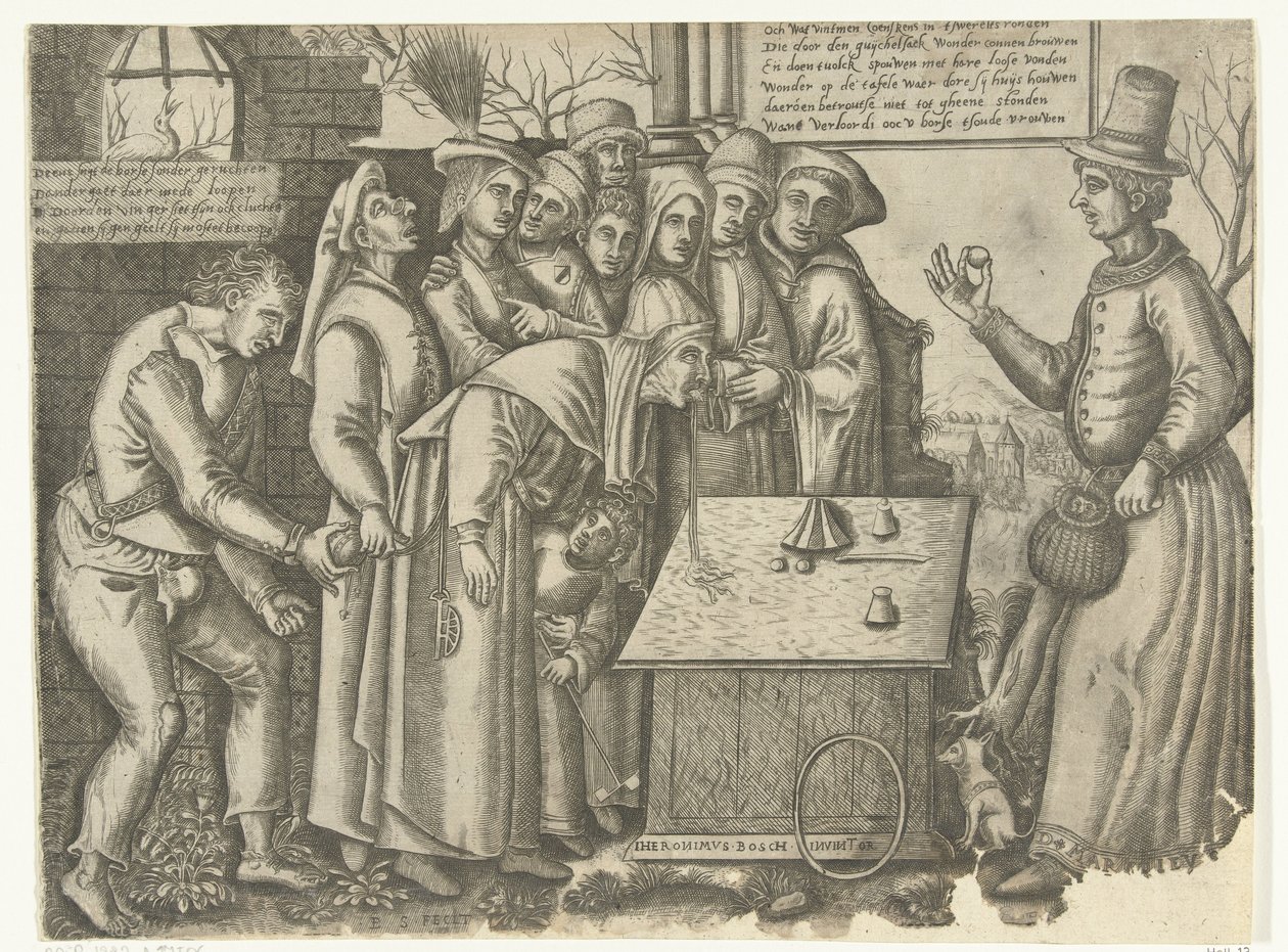 Prestigiatore da Balthazar van den Bos