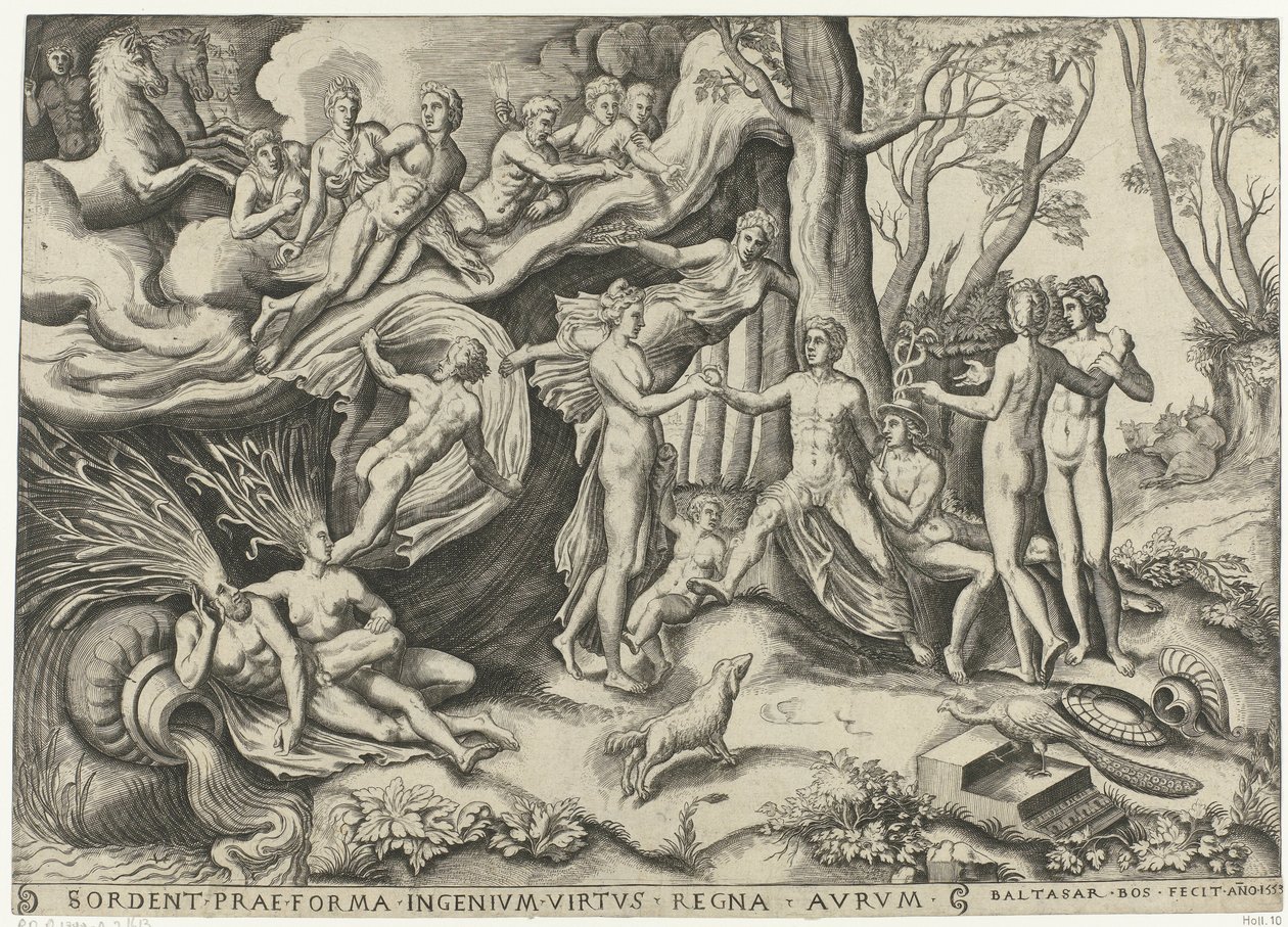 Giudizio di Paride da Balthazar van den Bos
