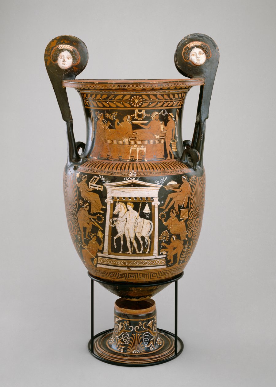 Cratere a volute, Apulia, 320-310 a.C. da Baltimore Painter