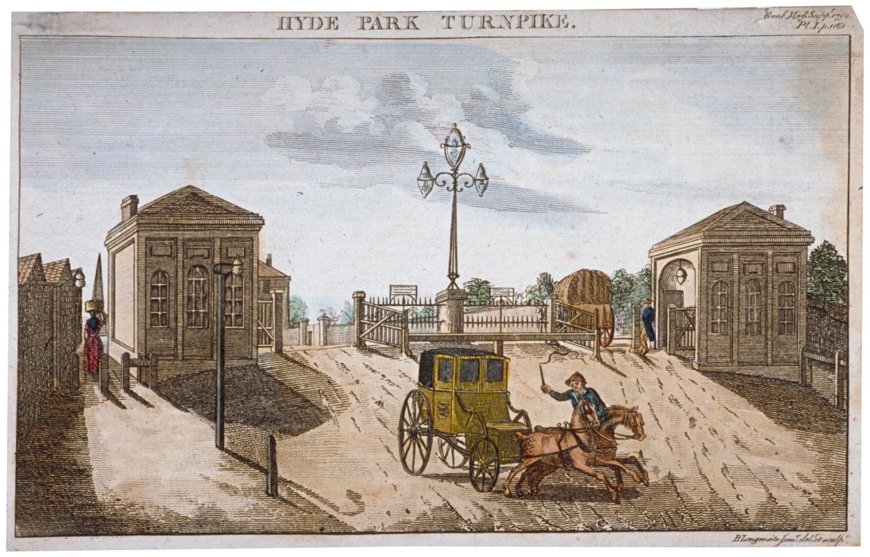 Veduta del casello di Hyde Park Corner, Westminster, Londra da Barak Longmate Jr