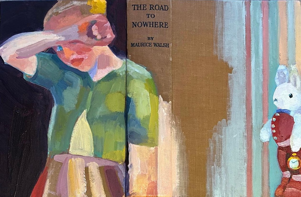 la strada per nessun dove, 2023 da Barbara Hoogeweegen