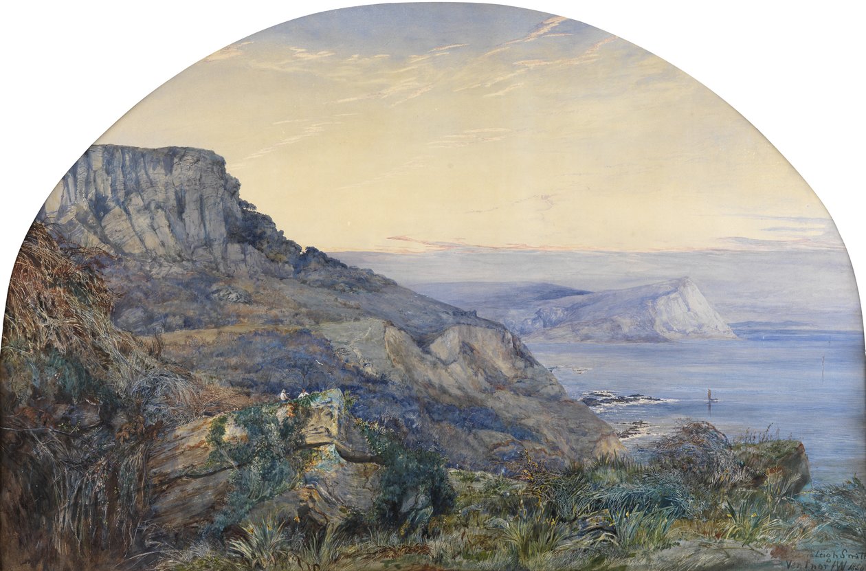Ventnor, Isola di Wight, 1856 da Barbara Leigh Smith Bodichon