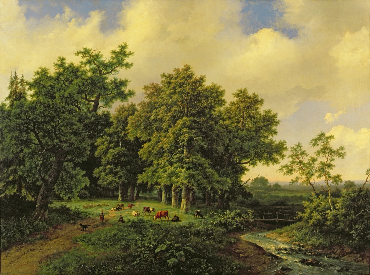 Paesaggio da Barend Cornelis Koekkoek