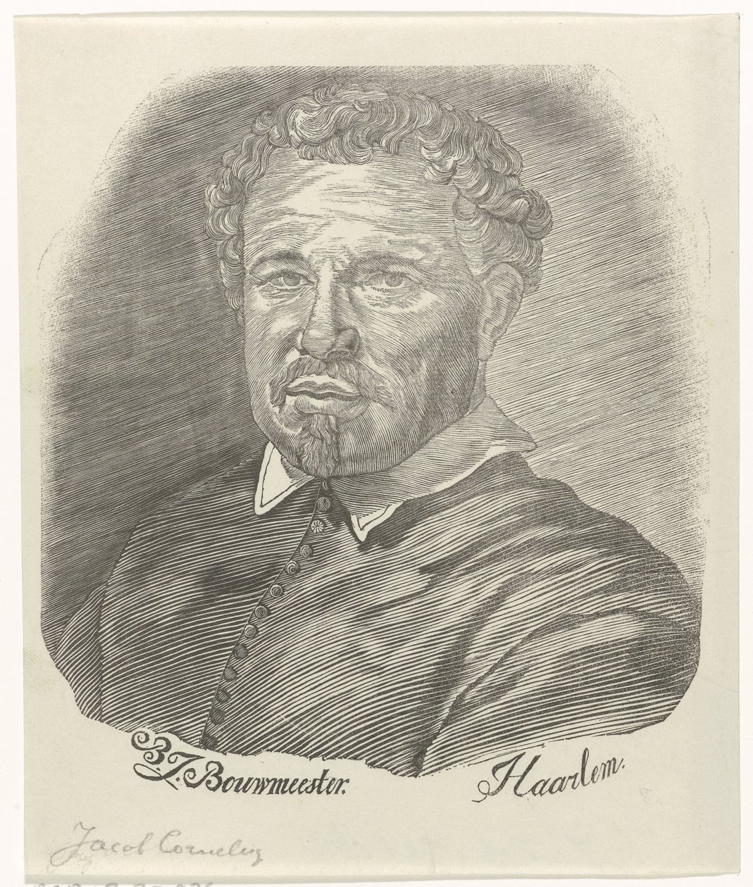 Ritratto di Jacob Cornelisz. da Barend Johannes Bouwmeester