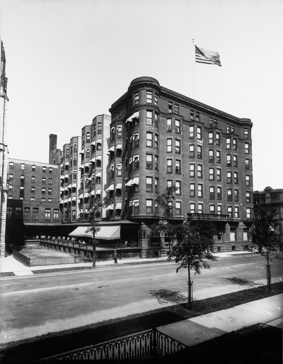 Hotel Metropole (poi Lexington Hotel), Chicago, Illinois, USA, c.1900 da Barnes and Crosby