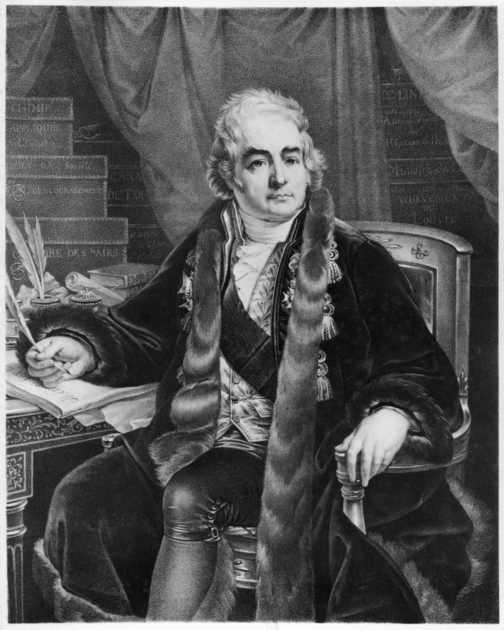 Jean Antoine Chaptal, Conte di Chanteloup da Antoine Jean Gros