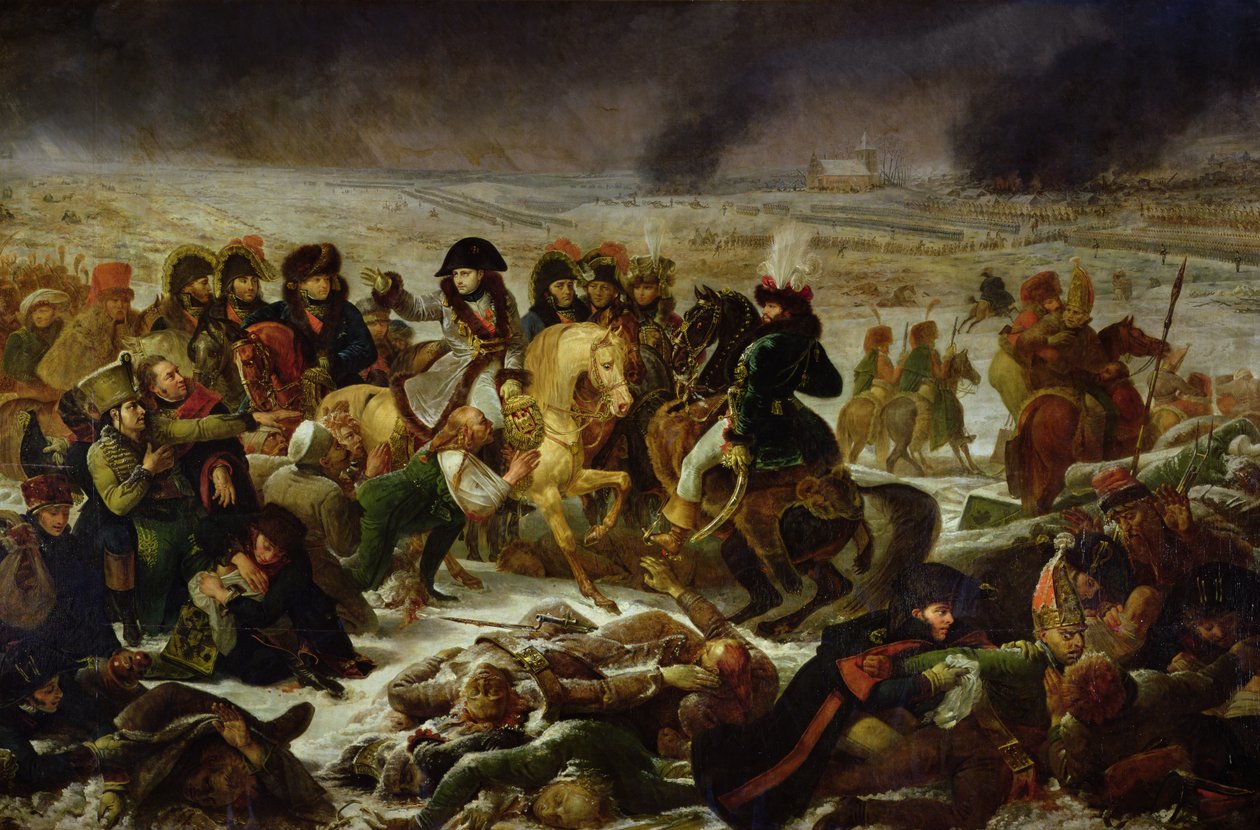 Napoleone sul Campo di Battaglia di Eylau, 9 Febbraio 1807 da Antoine Jean Gros