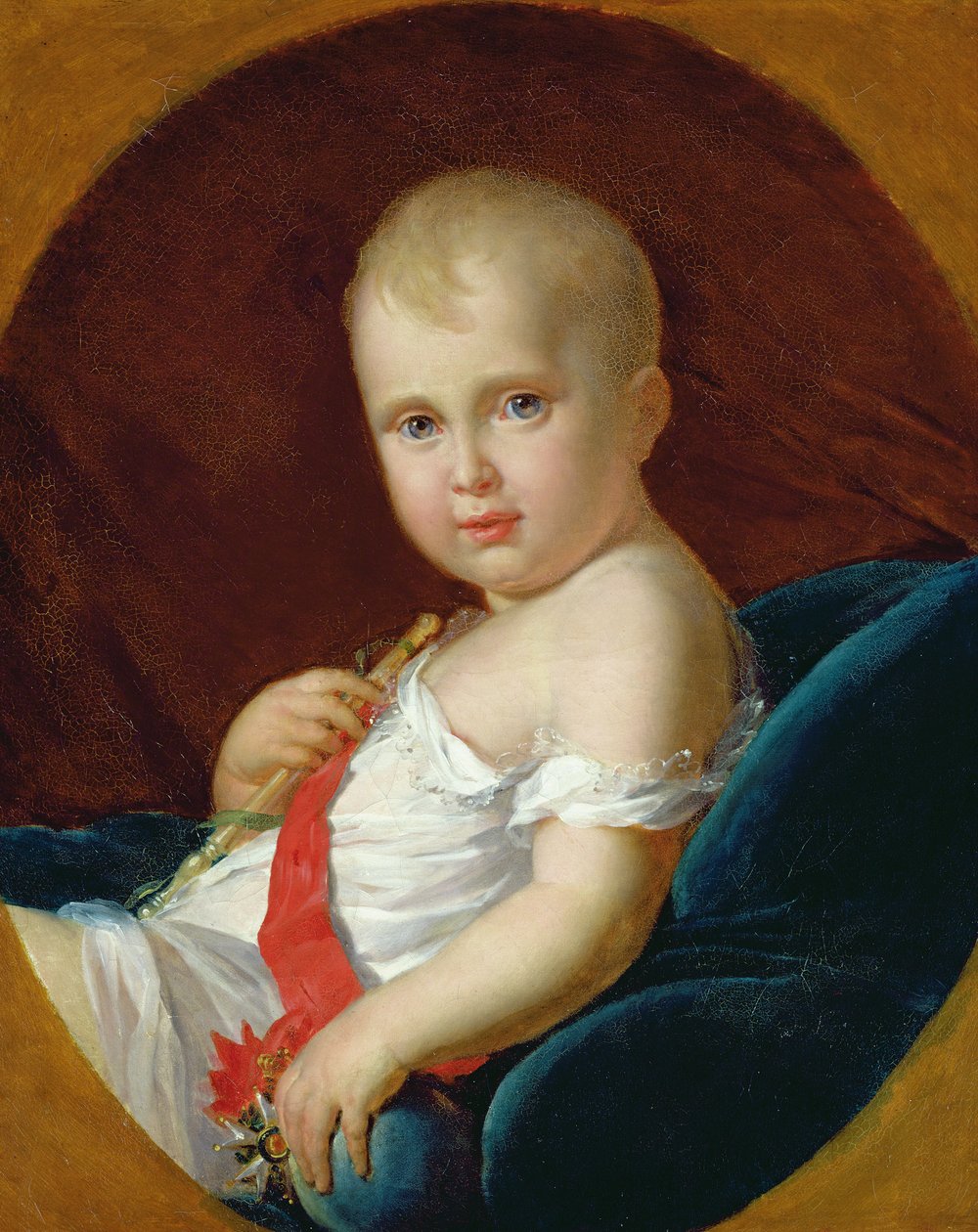 Ritratto di Napoleone, Principe Imperiale e Re di Roma, 1815 da Baron François Pascal Simon Gérard
