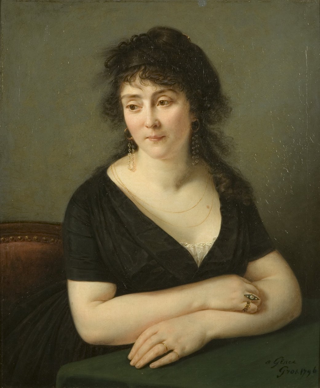 Ritratto di Madame Bruyere da Baron Antoine Jean Gros